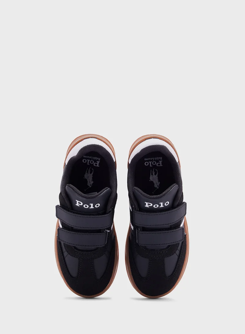 POLO RALPH LAUREN Kids Heritage Court Iii T-Toe Ez Low Top Sneakers