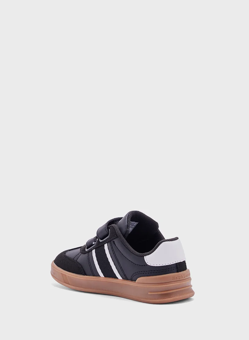 POLO RALPH LAUREN Kids Heritage Court Iii T-Toe Ez Low Top Sneakers