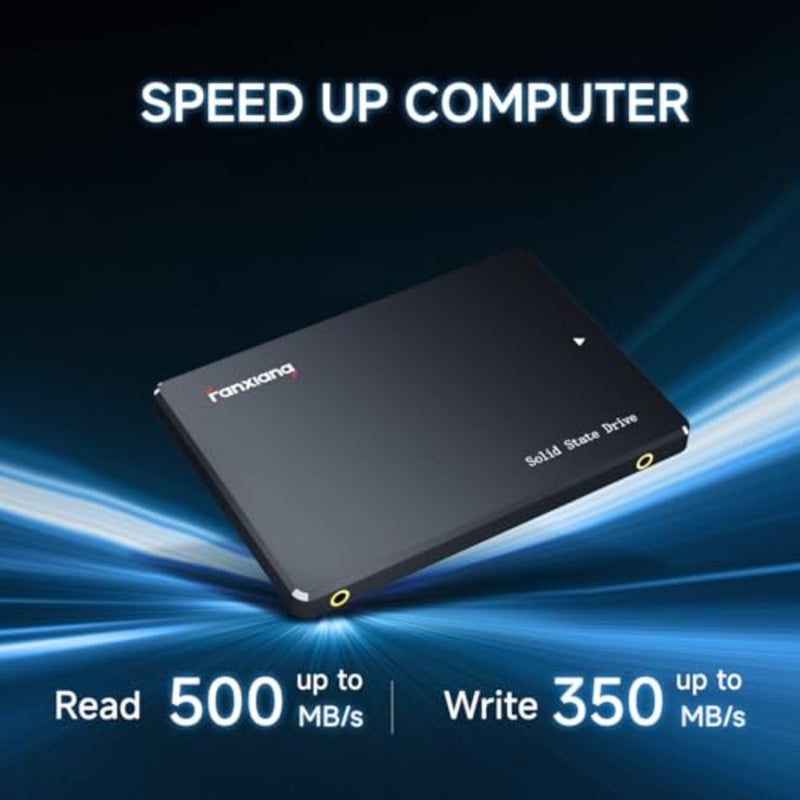 SSD SATA III 2.5" Internal Solid State Drives, Read Speed up to 500MB/s, Compatible with Laptop and PC Desktops - Image 2