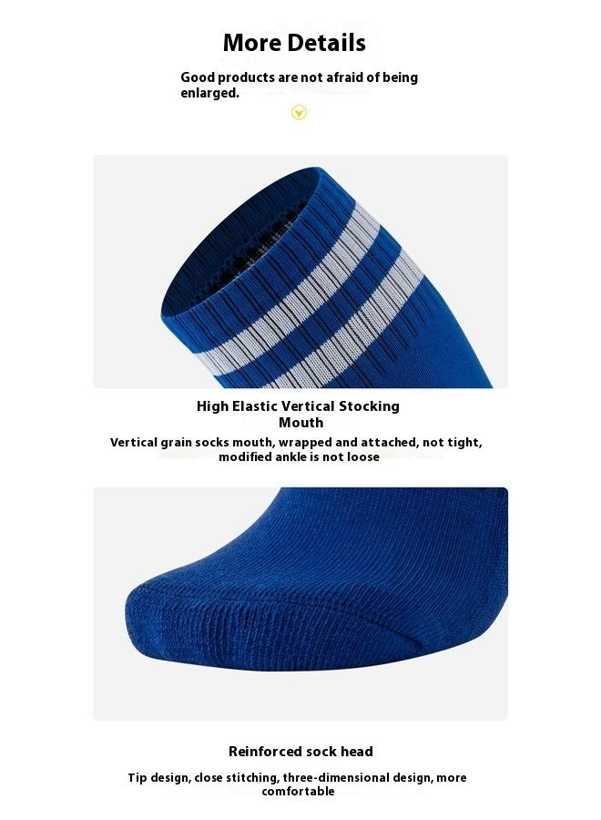 Generic 1 Pairs Long And Short Football Socks Anti-Slip Soft Breathable Thickened Sports Socks Cycling Men Soccer Socks - Image 5