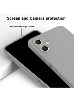 Wtech Samsung Galaxy A06 4G 2024 Premium Liquid Silicone Case Cover - Grey  - Image 3