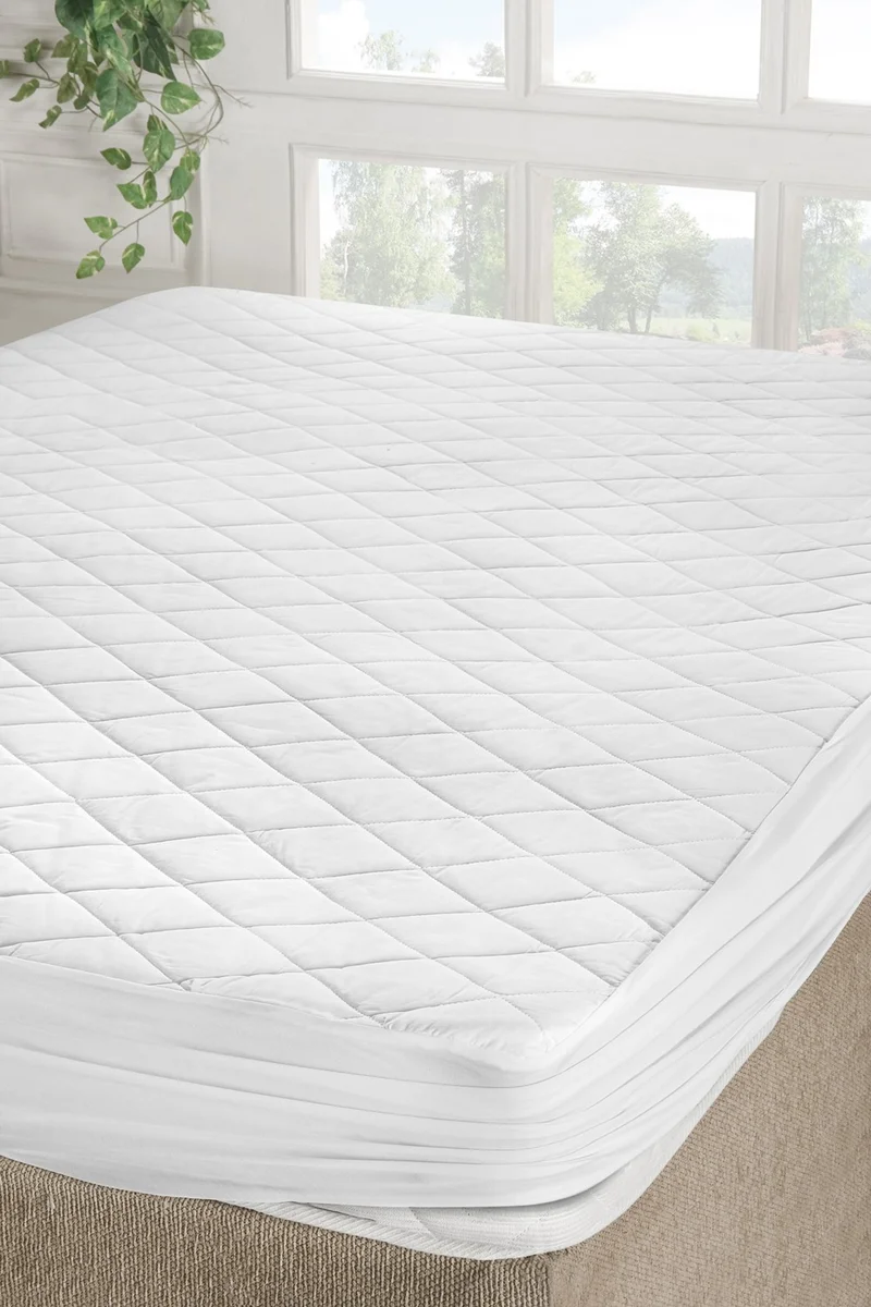 بيير كاردان Cotton Liquid Proof Quilted Fitted Mattress Mattress 60X120