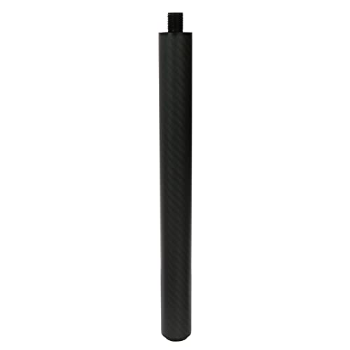 CUESOUL 12 Inch Carbon Fiber Pool Cue Extension with 3 Bumpers Fittings - Image 5