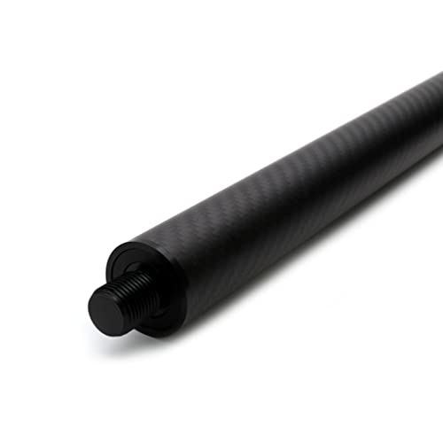 CUESOUL 12 Inch Carbon Fiber Pool Cue Extension with 3 Bumpers Fittings - Image 4