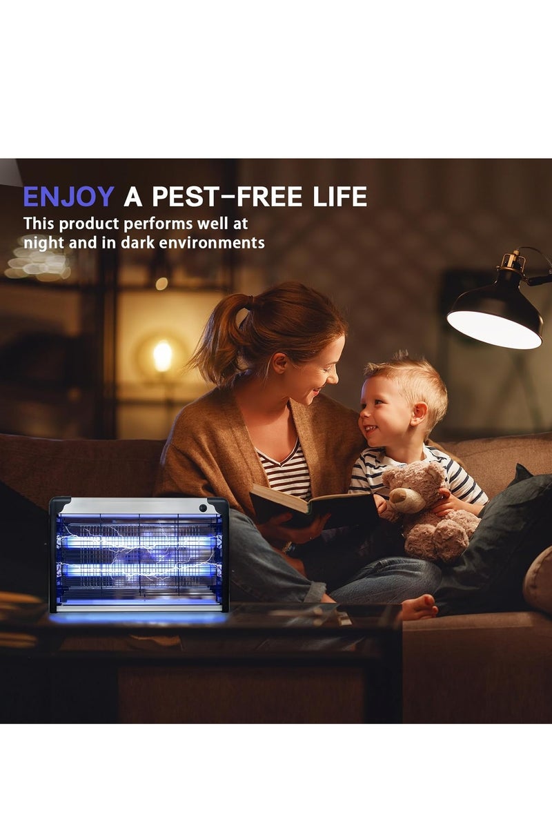 Bluejw Mosquito Killer Automatic Mosquito Trap Electric Shock Purple Light Wave Household Outdoor Restaurant Hotel Commercial Mosquito And Fly Repellent Artifact - Image 5