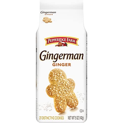 Pepperidge Farm Gingerman Cookies, 21 Ginger Cookies, 5 oz. Bag - Image 1