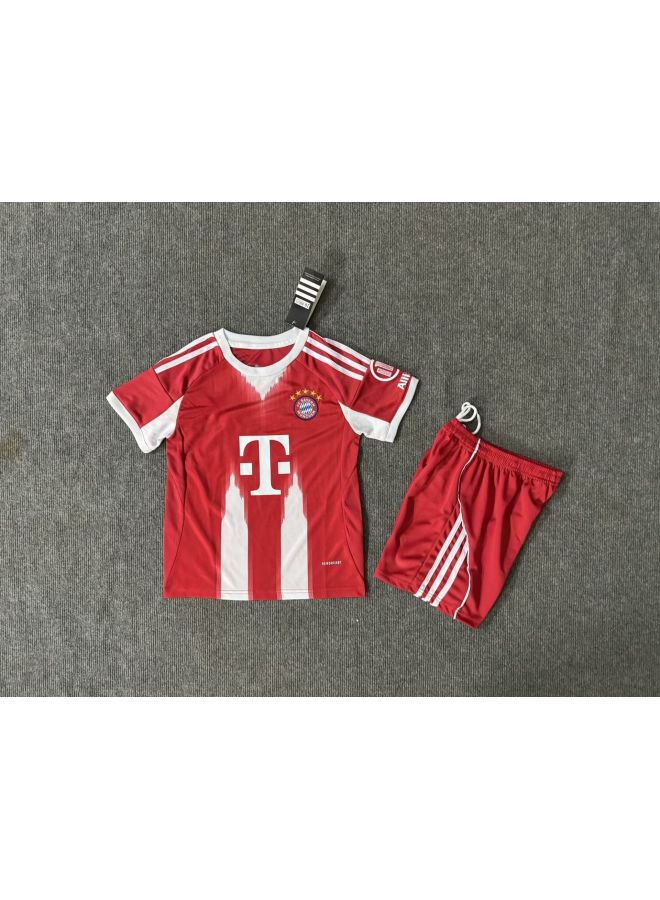 On Popular Children's Sports Suits, Short-sleeved Barcelona Jersey