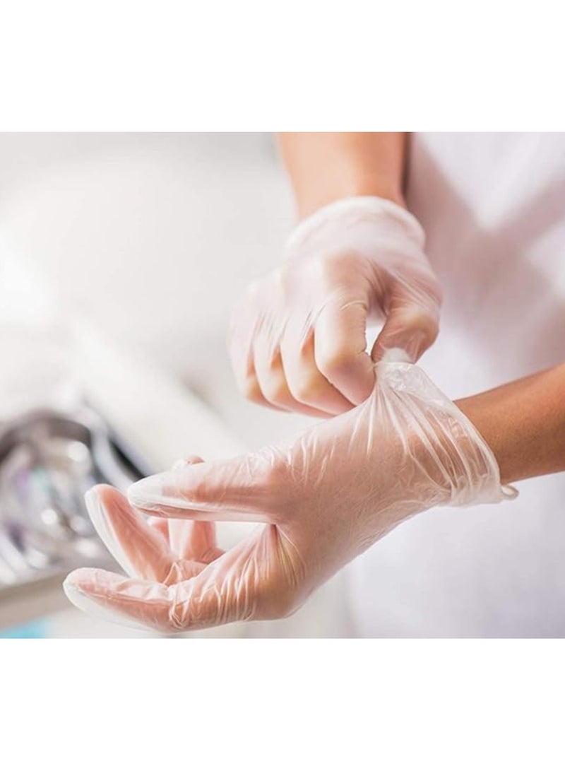 TouchFlex 100-Piece Vinyl Exam Gloves Medical Powder-Free, Medical Grade, Non-Sterile, Ambidextrous, Latex-Free, Single Use, Large  - Image 5