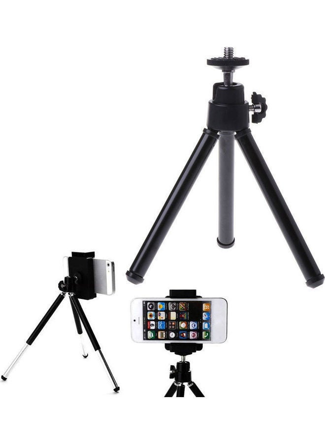 NIBEMINENT Universal Mini Portable DSLR Cameras Tripod Holder Stand Support Black  - Image 2