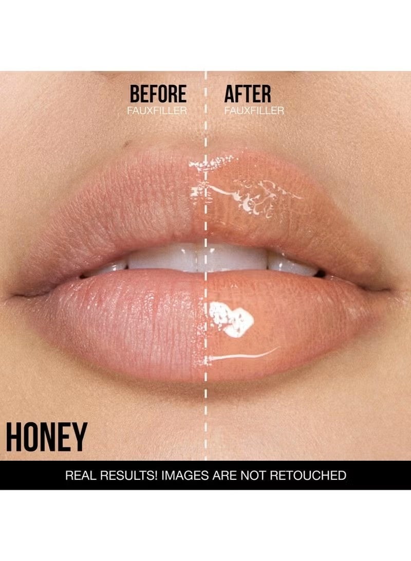 Huda هدى بيوتي ملمع شفاه فو فيلر اكسترا شاين - هوني 3.9 مل - Image 3