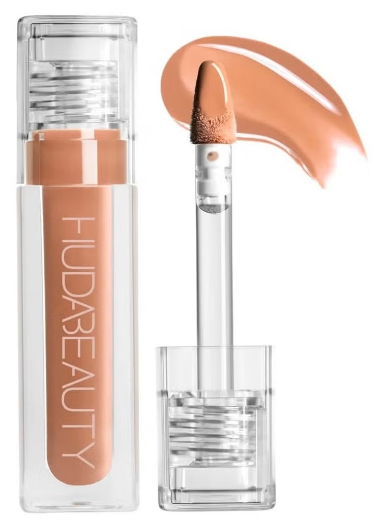Huda هدى بيوتي ملمع شفاه فو فيلر اكسترا شاين - هوني 3.9 مل - Image 1