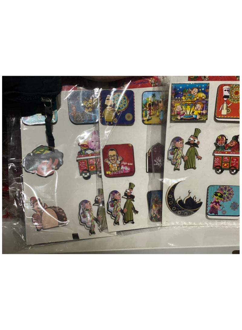 Ramadan refrigerator magnet - 6 pieces - Image 2