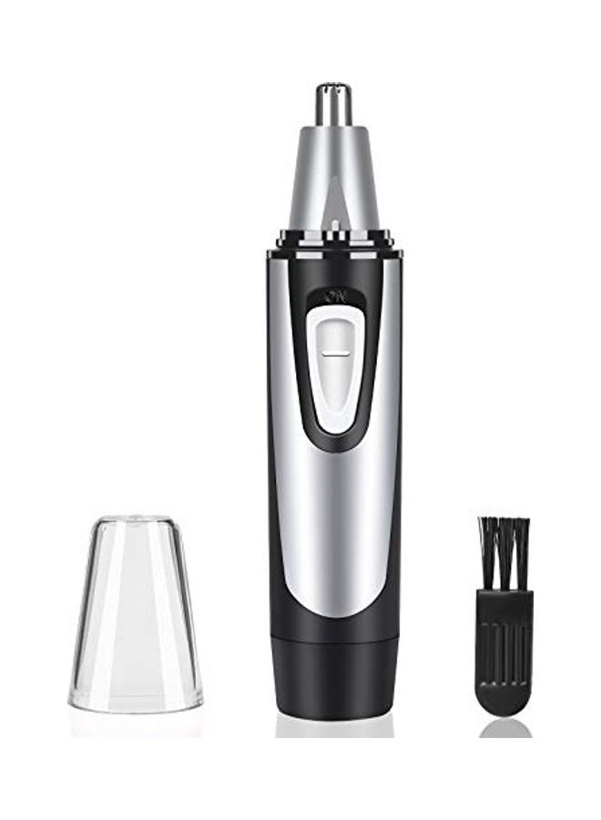 NIBEMINENT Ear And Nose Hair Trimmer Set Silver/Black - Image 1