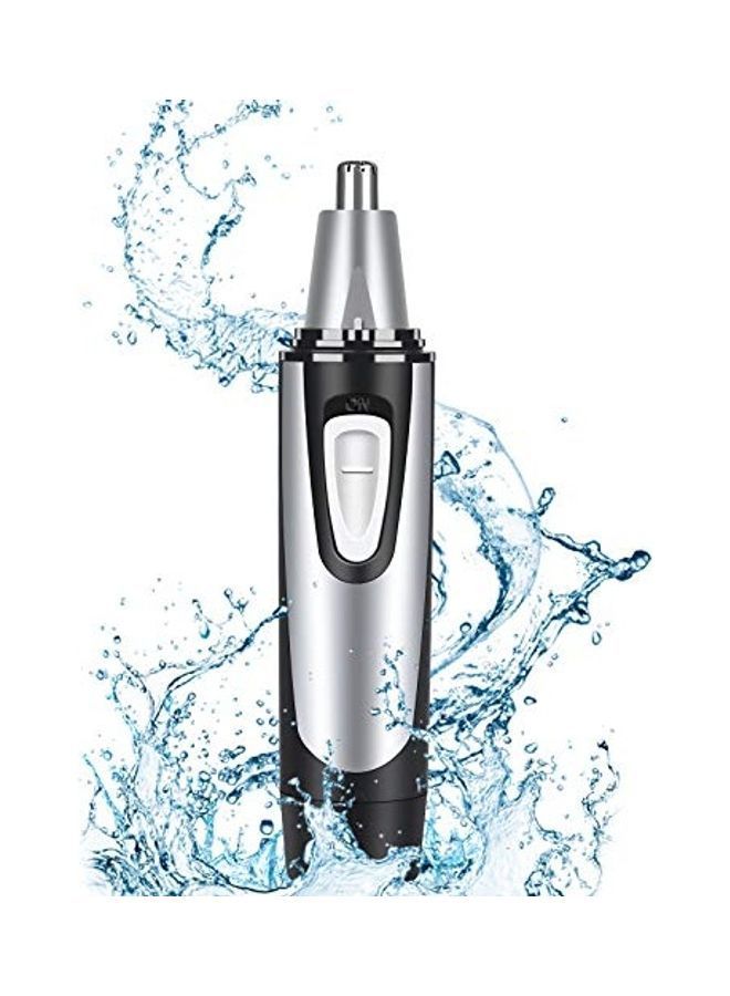 NIBEMINENT Ear And Nose Hair Trimmer Set Silver/Black - Image 2