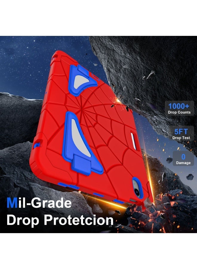 Spider Style Case Compatible for iPad Pro 11 Inch(2018/2020/2021/2022)/iPad Air 4th Gen 10.9 Inch(2020)/iPad   Air 5th Gen 10.9(2022) Shockproof Protective Cover with Pencil Holder Kickstand for Kids Children - Image 3