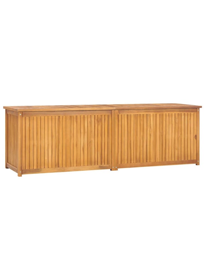 فيداكسل vidaXL صندوق حديقة 175×50×55 سم خشب ساج صلب - Image 2
