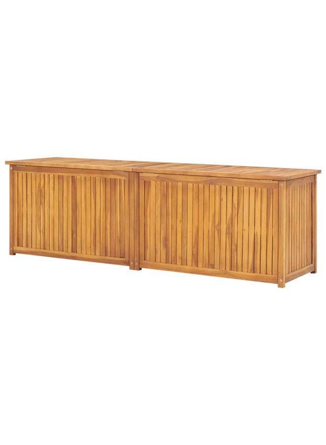 فيداكسل vidaXL صندوق حديقة 175×50×55 سم خشب ساج صلب - Image 3