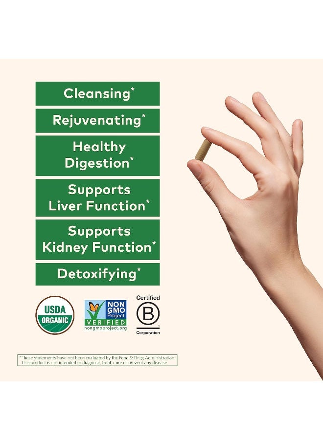 Organic India Lkc Liver Kidney Care To Heal And Protect Liver And Kidney Supports 90 Vegtable Capsules - Image 3