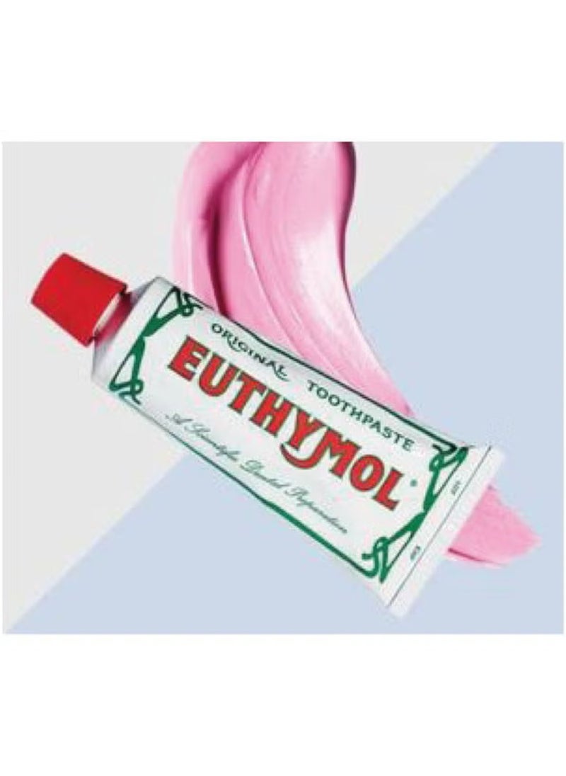 Euthymol Original Toothpaste Multicolour 75ml  - Image 2