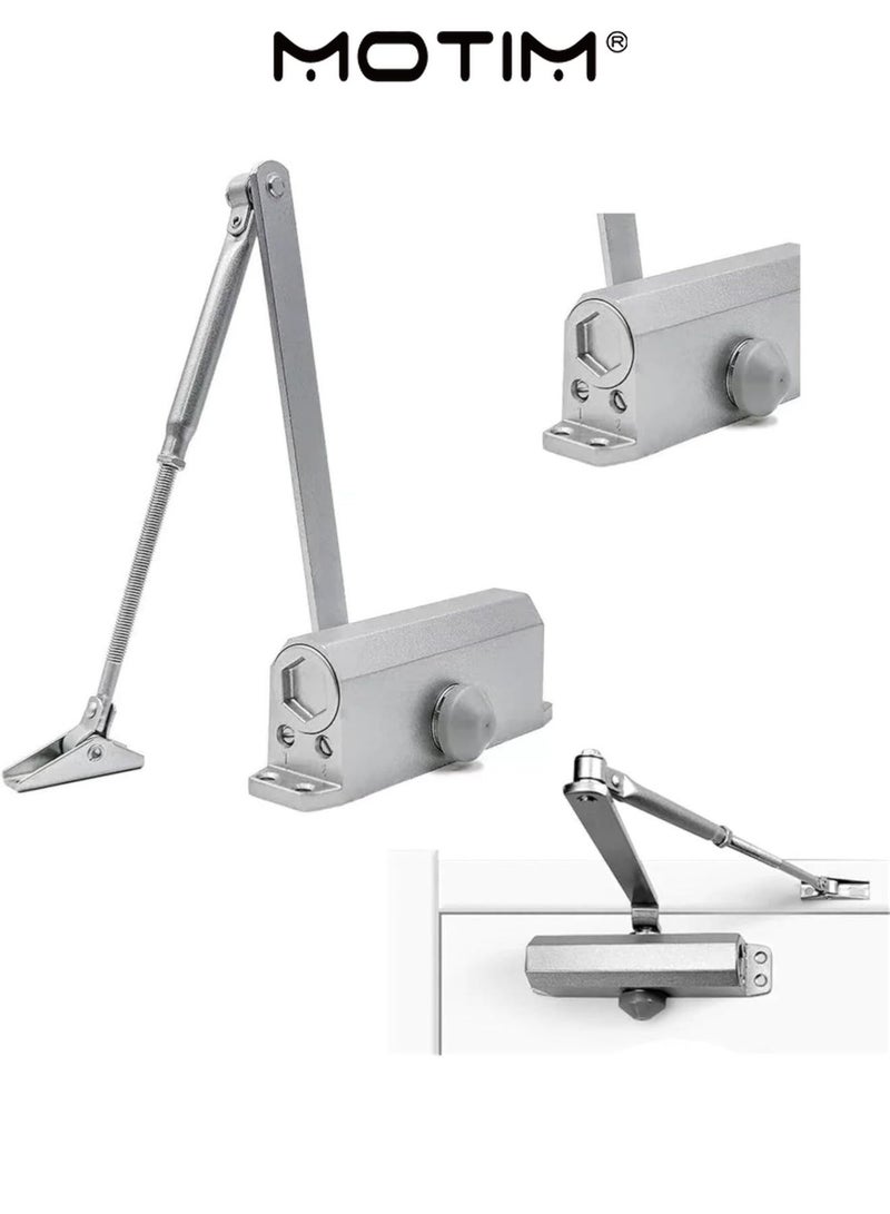 موتيم الباب الأوتوماتيكي أقرب هيدروليكي قابل للتعديل السرعة تحديد المواقع إيقاف الباب حامل الباب الواقي الأجهزة للاستخدام التجاري السكني لباب 85 كجم - Image 3