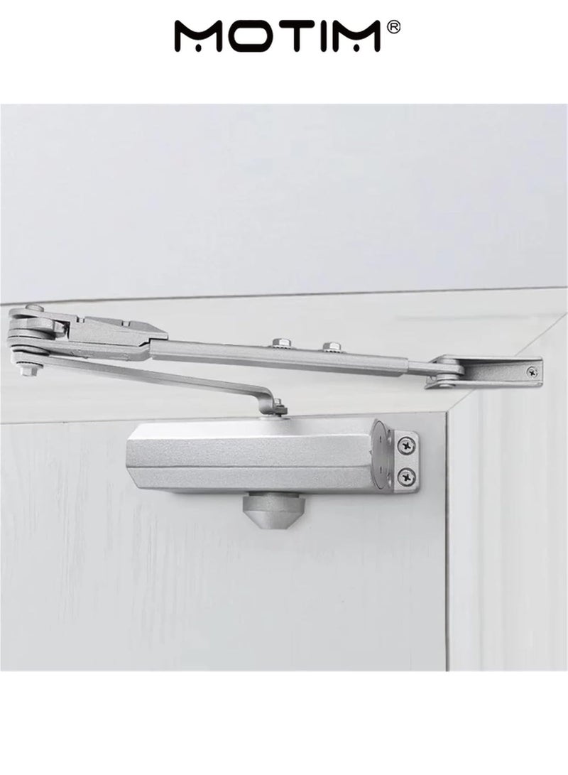 موتيم الباب الأوتوماتيكي أقرب هيدروليكي قابل للتعديل السرعة تحديد المواقع إيقاف الباب حامل الباب الواقي الأجهزة للاستخدام التجاري السكني لباب 85 كجم - Image 5