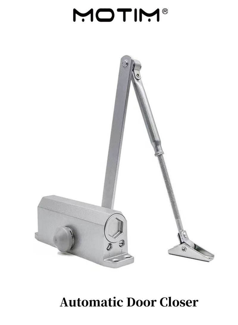 موتيم الباب الأوتوماتيكي أقرب هيدروليكي قابل للتعديل السرعة تحديد المواقع إيقاف الباب حامل الباب الواقي الأجهزة للاستخدام التجاري السكني لباب 85 كجم - Image 1