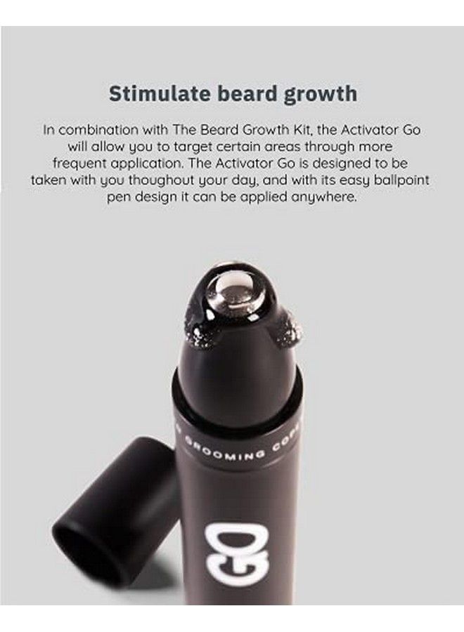 Copenhagen Grooming م Activator Go (0.33 أونصة سائلة / 10 مل) سيروم نمو اللحية العملي زيت نمو اللحية الطبيعي سيروم فعال لنمو شعر الوجه للرجال سيروم نمو اللحية العملي مع البيوتين - Image 3