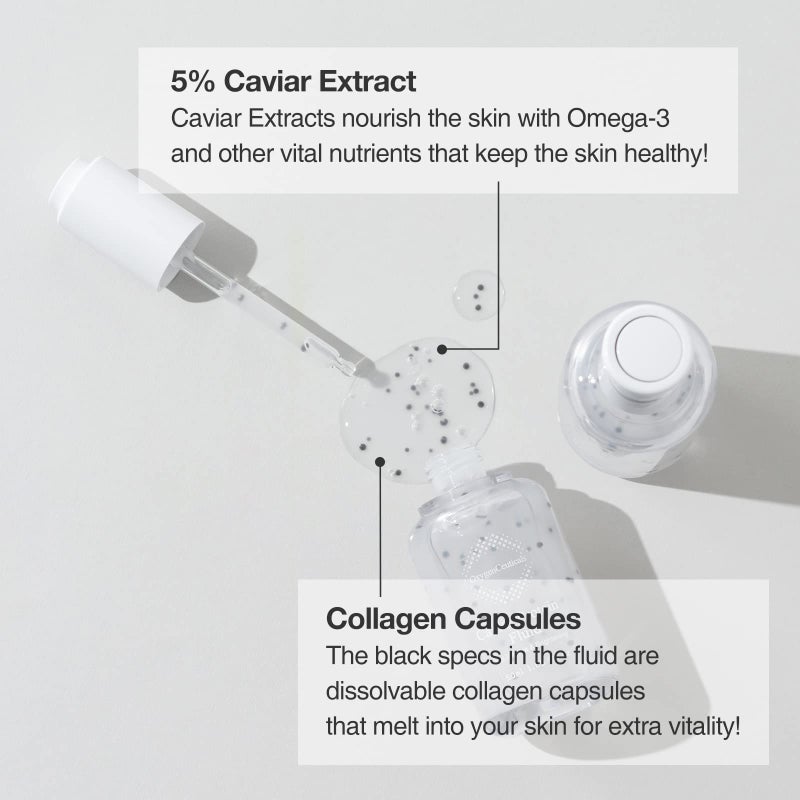 OxygenCeuticals Caviar Protein Fluid â€“ Total Anti-Aging Ampoule with 5% Caviar Extract, Niacinamide & Adenosine, Peptide-Enriched Brightening & Firming Serum for Youthful Radiance. 1.69 fl.oz (50ml) - Image 2