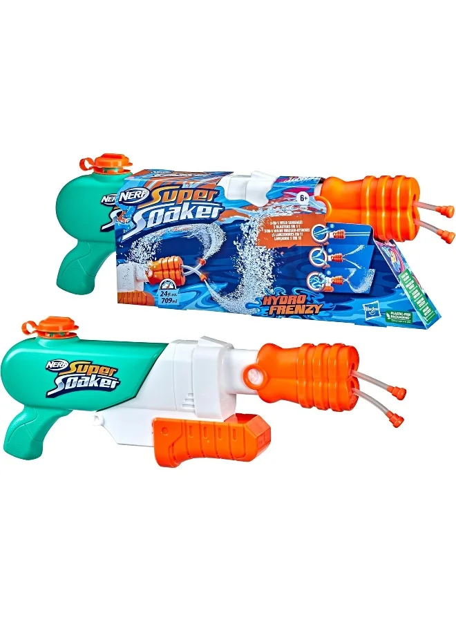 SUPER SOAKER Nerf Super Soaker Hydro Frenzy Water Blaster