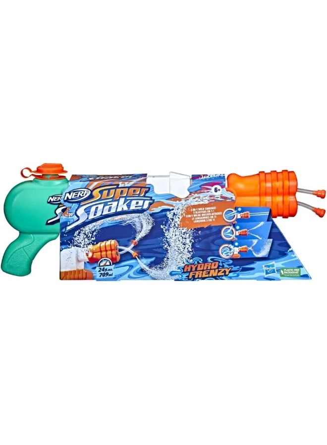 SUPER SOAKER Nerf Super Soaker Hydro Frenzy Water Blaster