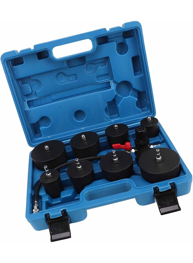 Generic Turbocharger Boost Tester, 9 Pcs 4 Pair Adapters System Leakage Tester For Cool System  - Image 1