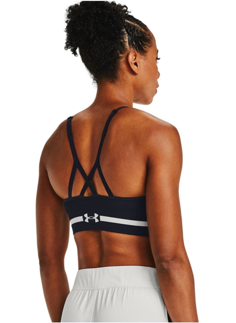 UNDER ARMOUR - Seamless Low Longline Bra - Image 1