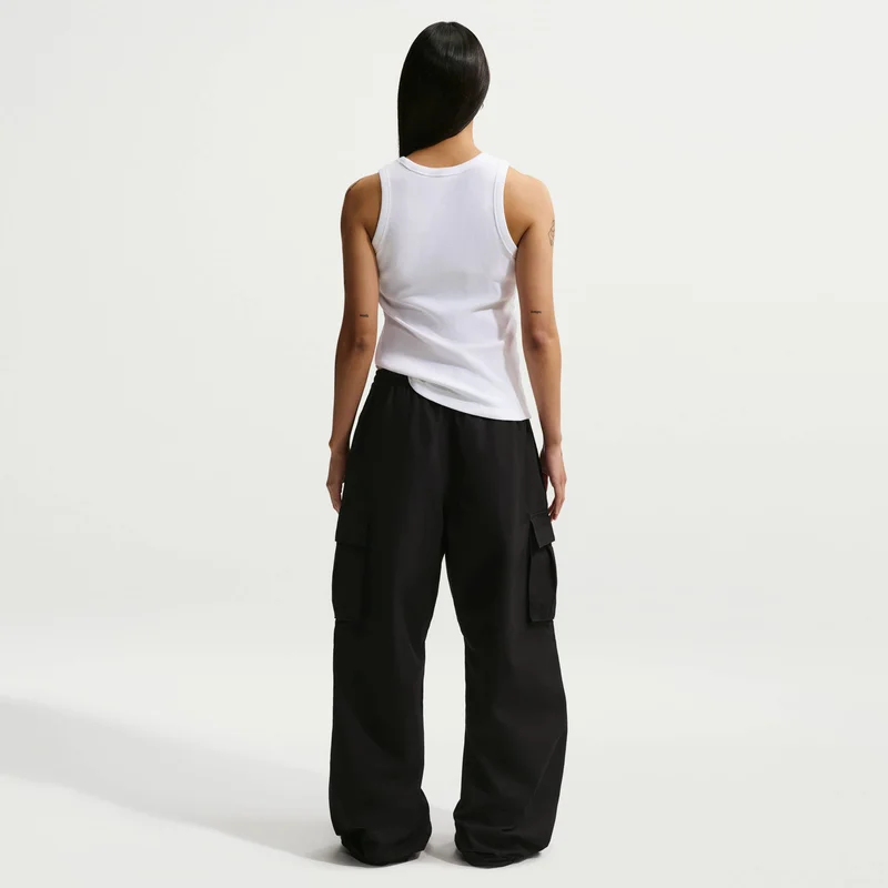 Nike White Women's Ribbed Tank Top for Women | Best Price UAE
