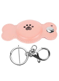 Thoraya Item Finder Case Multifunctional Prevent Loss Soft Durable for Airtag Tracking Device Holder for Travel Car Key Pink  - Image 1