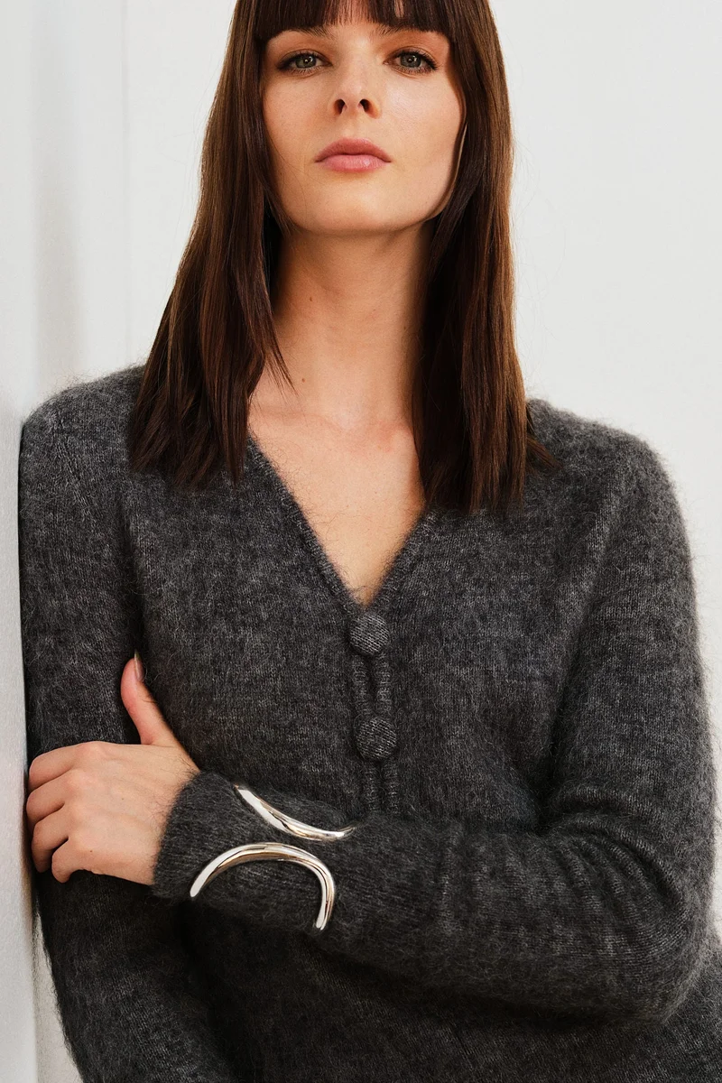 H&M Fuzzy Knit Dress