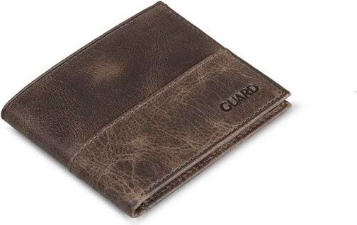Guard Antique Brown Slim Classic Leather Men's Wallet  - Image 1