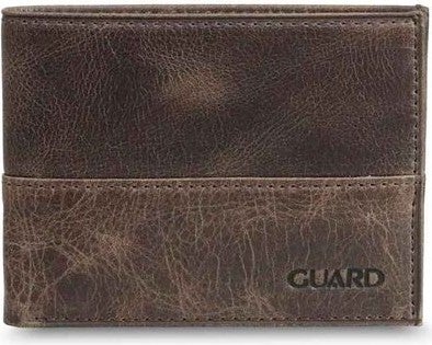 Guard Antique Brown Slim Classic Leather Men's Wallet  - Image 3