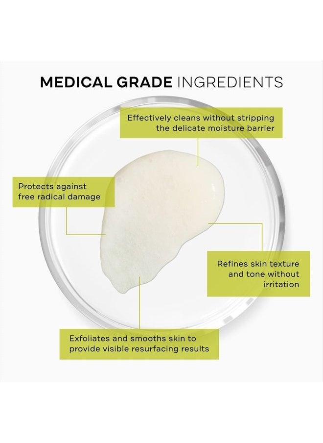 Replenix Glycolic Acid Resurfacing Cleanser - Medical Grade Brightening Face Wash, Exfoliating, Reduces Appearance of Pores, Uneven Skin Tone, 6.7 oz.  - Image 5