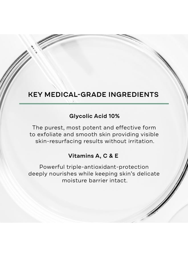 Replenix Glycolic Acid Resurfacing Facial Cleanser, Gentle Medical Grade Exfoliating Face Wash for Skin Discoloration (6.7 fl. oz) - Image 3