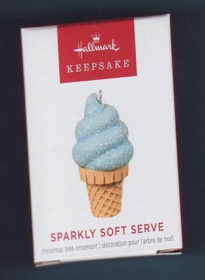 Hallmark Keepsake -2-22 Mini - Mini Ornament Sparkly Soft Serve
