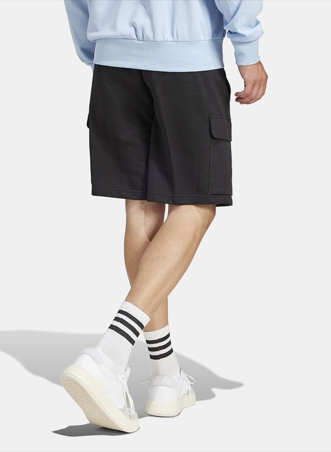 Adidas Essentials Feel Cozy Fleece Cargo Shorts - Image 5