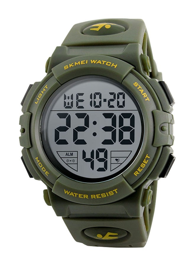 Men's Outdoor Sport Waterproof Resin Digital Watch 1258 - Image 2