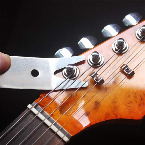 Futheda Multifuncation Pocketable Guitar Spanner Wrench Luthier Tool Stainless Steel Guitar Tool for Guitar Toggle Switch Knob Tuner Repair Bushings Guitar Parts and Accessories - Image 5