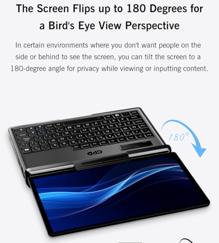 GPD جهاز GPD MicroPC 2 المحمول للصناعة، كمبيوتر محمول محمول 7" ويندوز 11 هوم 16 جيجابايت رام/512 جيجابايت روم معالج N300 مناسب للتواصل، الطاقة الكهربائية، الاستكشاف، التعدين، علم الآثار، خدمات الأعمال - Image 3
