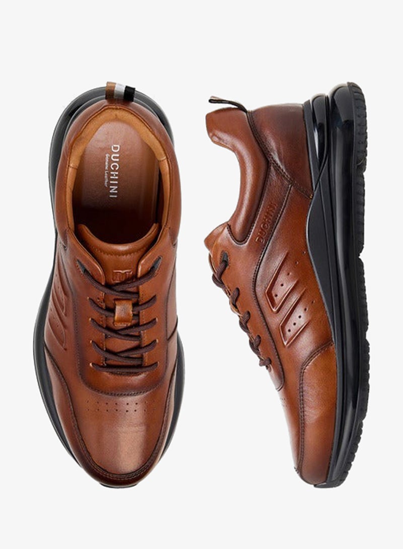دوتشيني أحذية رجالية جلدية بأربطة - Image 3