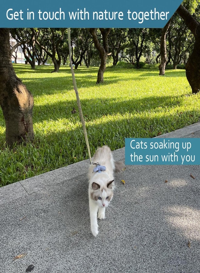 Ddzmz Cat Harness, Cat Harness and Leash Ddzmz Soft Mesh Breathable Adjustable Cat Vest Pets Harnesses for Walking Escape Proof Yellow Color S Size for Pets Cats Kitten Puppy Rabbit Ferret (1-Pack) - Image 2