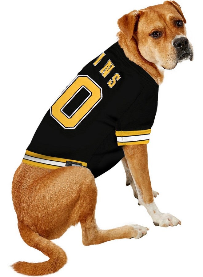 Pets First Nhl Boston Bruins A Premium Big Jersey For Dogs & Cats, Black, XxLarge (Bru4006Xxl) - Image 2