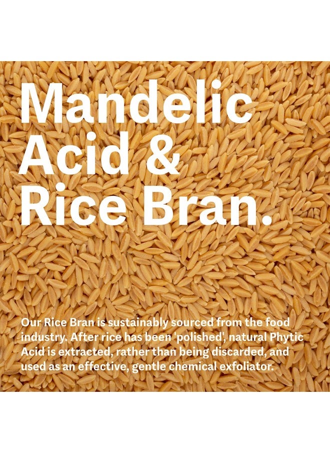 Selfless by Hyram - Mandelic Acid & Rice Bran Gentle Exfoliating Serum. Phytic And Salicylic Acid Smooth Texture And Prevent Clogged Pores. For All Skin Types (1 Fl Oz) - Image 1