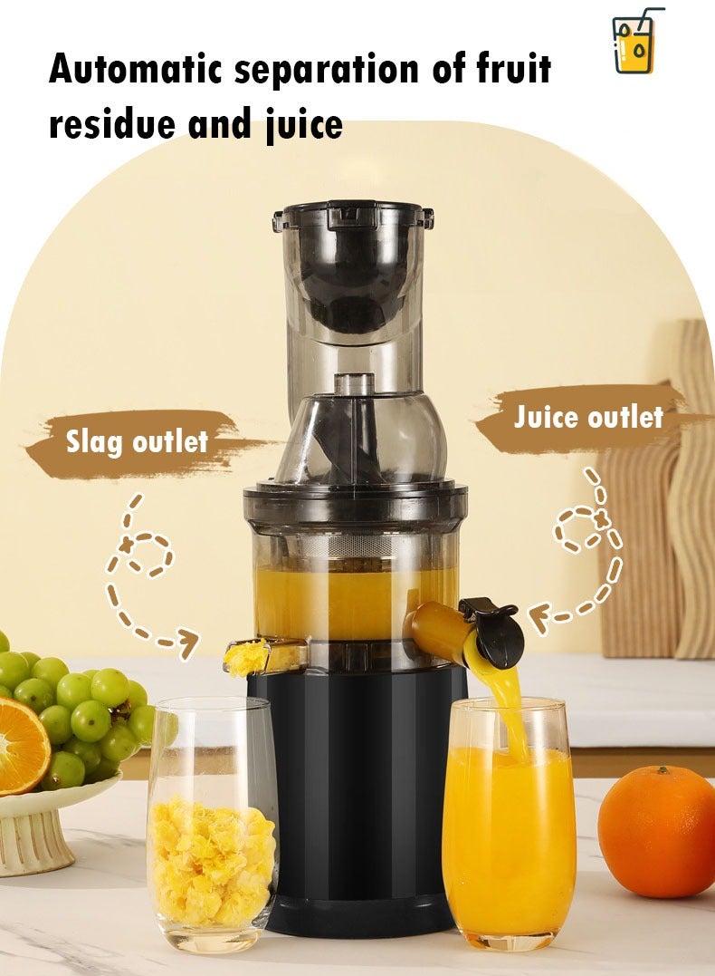 TELANPU Slow Masticating Juicer Extractor - Effortless Cleaning, Cold Press Technology, Quiet Motor Operation, Stylish black finish. - Image 2