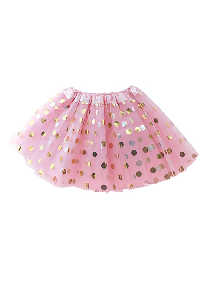 Zikra Polka Dot Tutus for Toddler Girls Purple and Pink Tutus Tutu Skirt for Birthday Party Costume Party Play Dates Halloween & Dance Recitals Dress Up Clothes for Little Girls 2 PCS - Image 5